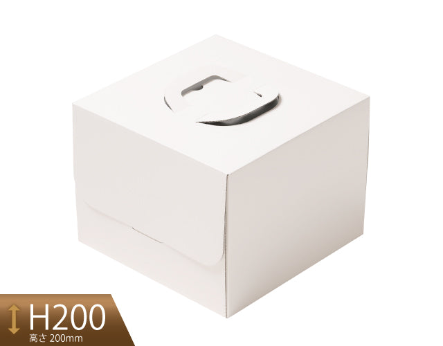 白ムジデコ箱7号H200