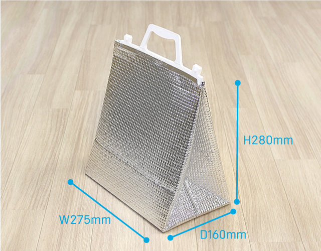 保冷バッグ(取っ手白)小