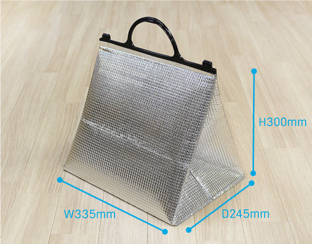 保冷バッグ(取っ手黒)大