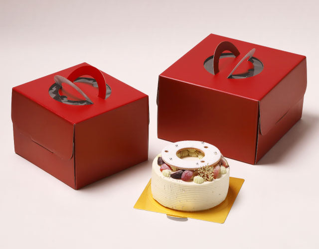 ルージュデコ箱6号H150(保冷剤スペース付)