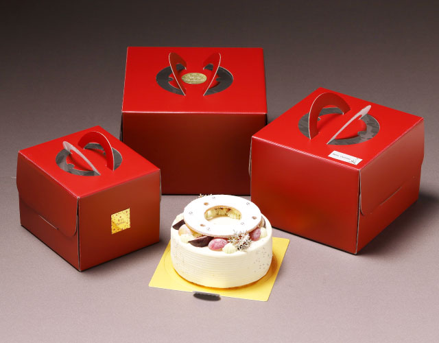 ルージュデコ箱6号H150(保冷剤スペース付)