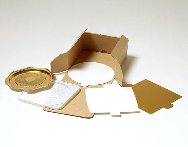 UNIエコクラフトデコ箱5号H80_K