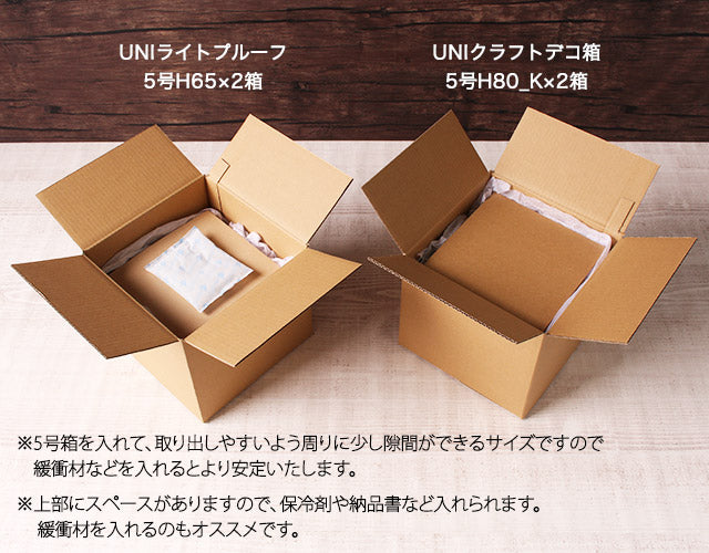 デコ箱5号用ダンボール(80サイズ)