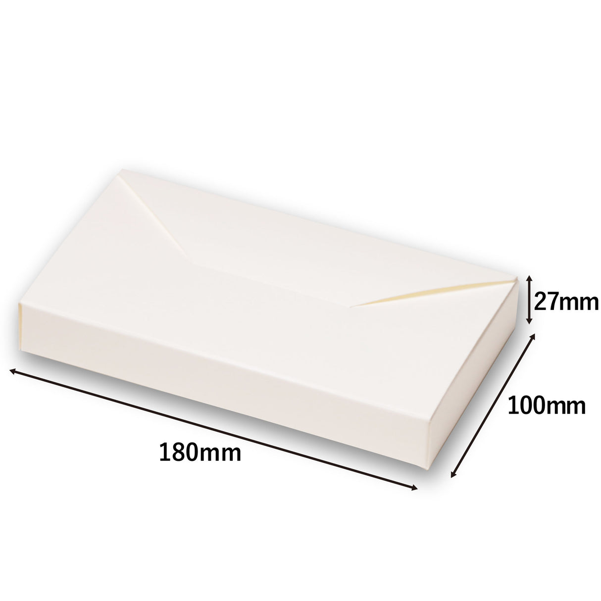 ホワイトギフトボックスA レター