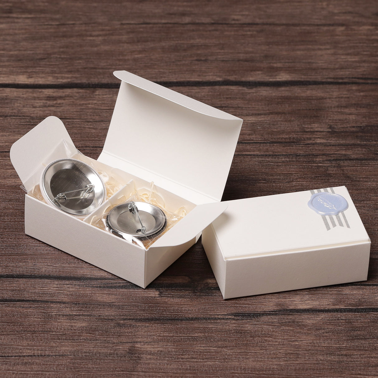 ホワイトギフトボックスA 仕切り付き