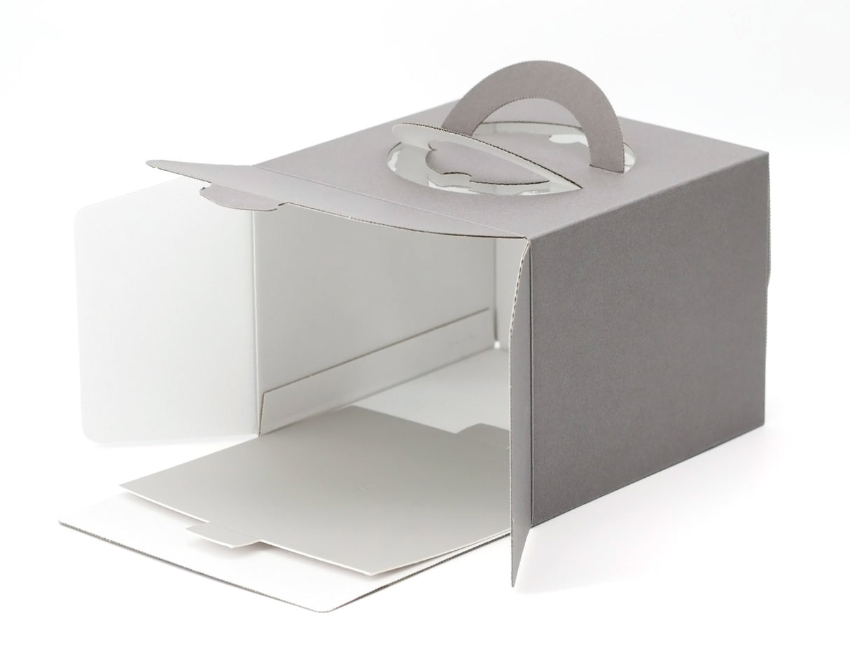 ダークグレーデコ箱5号H150