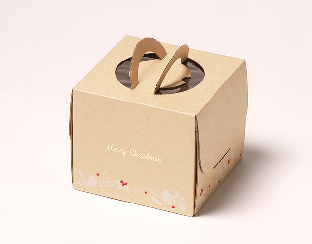 クリスマスデコ箱4号H130(エコクラフト)