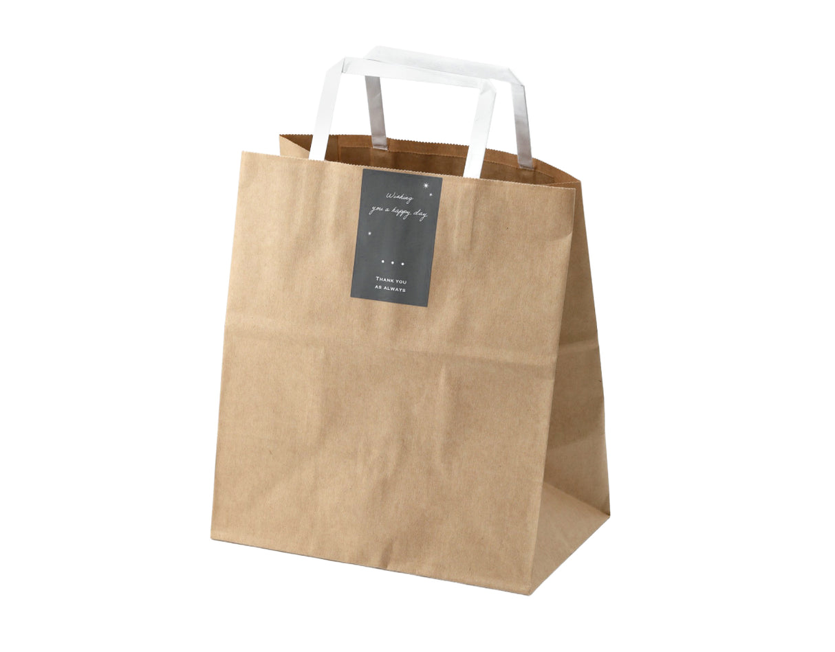 スクエアシール 星柄アソート(3色×3片)