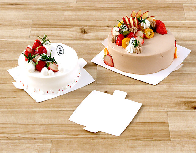 nw紙トレー角4号(ホワイト) – ケーキ箱のハコマルシェ