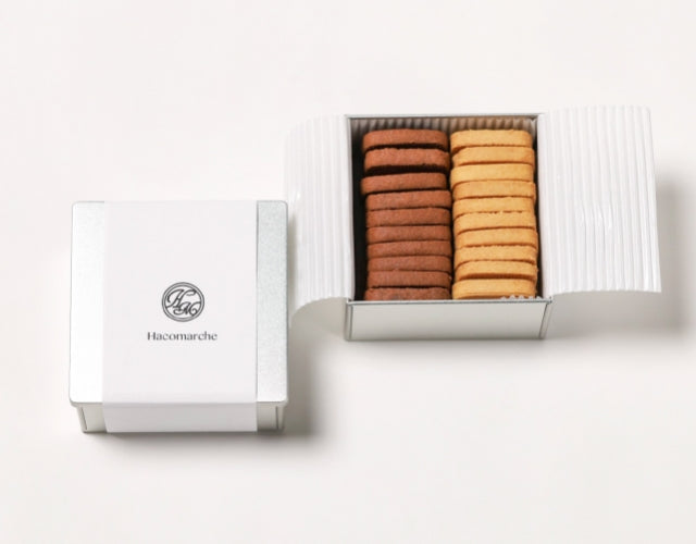 プレーン缶100角(シルバー)_グラシン紙付 – ケーキ箱ならハコマルシェ