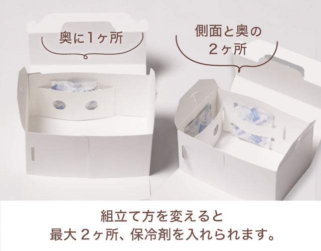 nw手提げカットケーキ箱2号S(保冷剤スペース付) – ケーキ箱なら