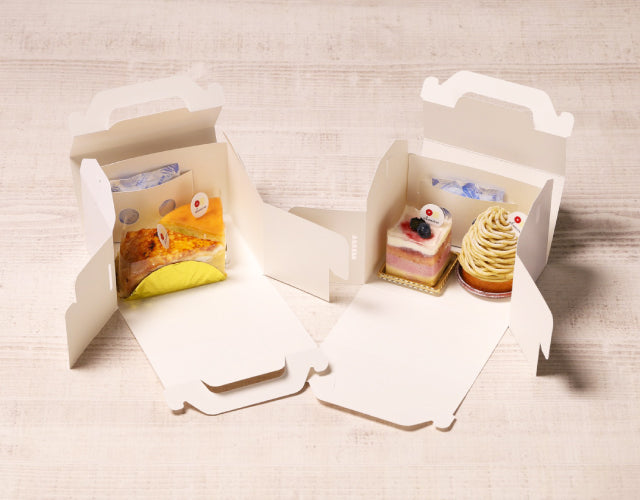 カットケーキケース 楽天市場】ケーキボックス 10個セット 蓋付き 防曇 三角 トレー パック