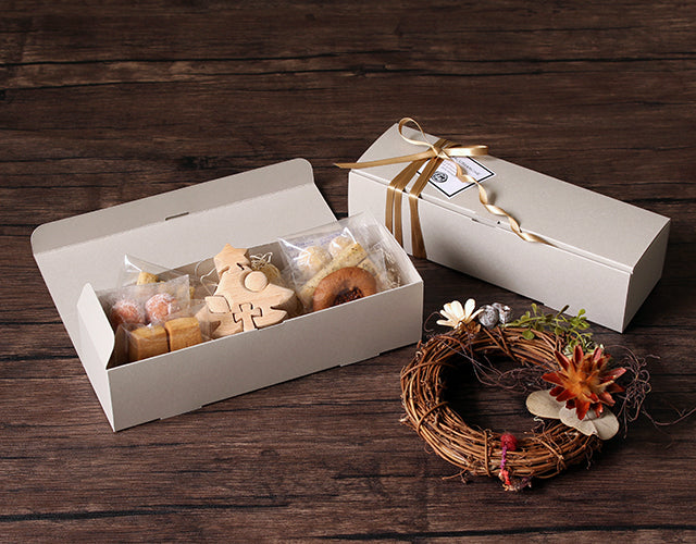 パウンドケーキ箱(ミストグレー) – ケーキ箱ならハコマルシェ・店舗