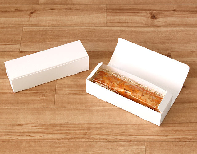 nwパウンドケーキ箱(ホワイト) – ケーキ箱ならハコマルシェ・店舗業務