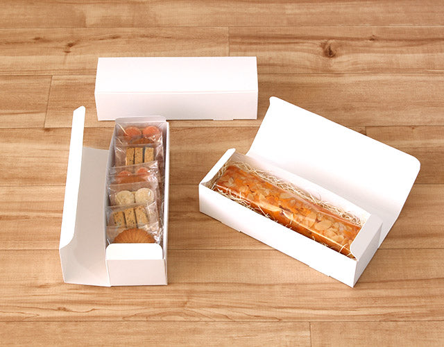 nwパウンドケーキ箱(ホワイト) – ケーキ箱ならハコマルシェ・店舗業務