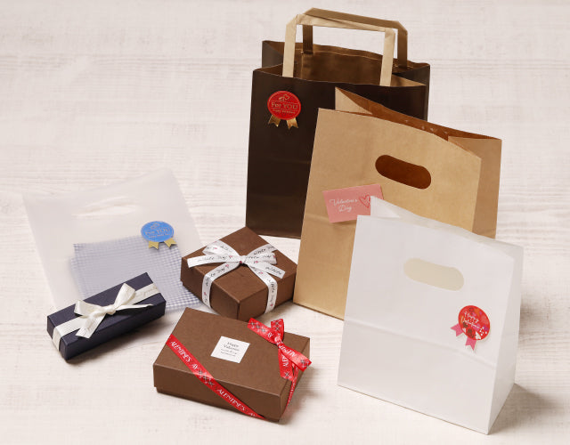 バレンタインシール アチェーゾ(24片×10束)_240枚 – ケーキ箱なら