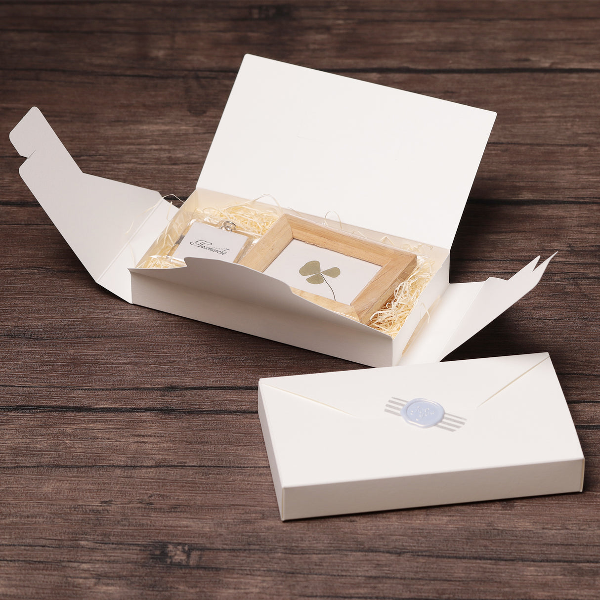 ホワイトギフトボックスA レター