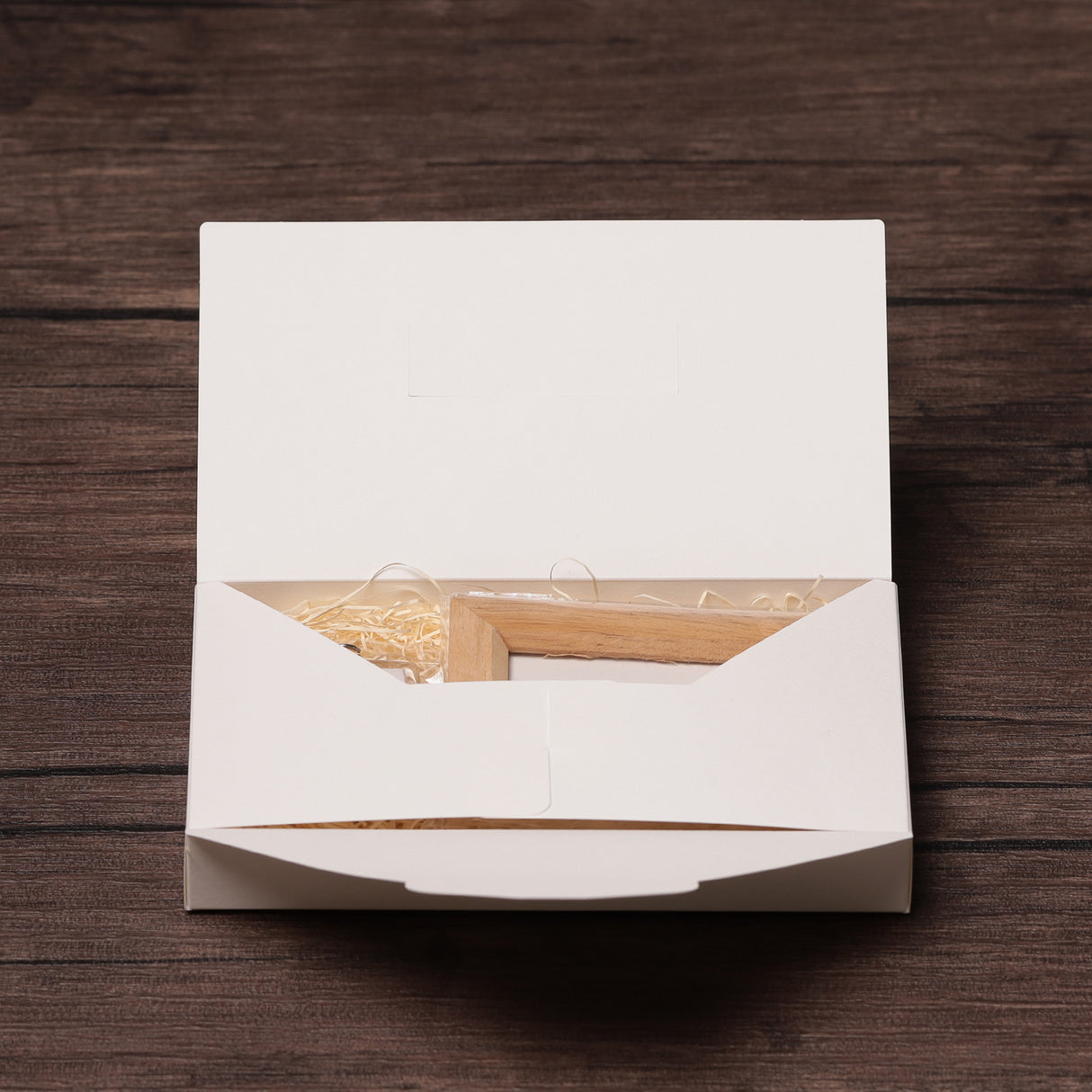 ホワイトギフトボックスA レター