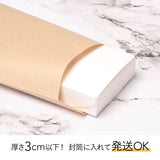 ハンドメイド ホワイトギフトボックスA カードホルダー付き