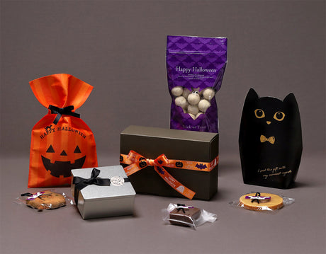 チャック付きスタンド袋　コウモリ