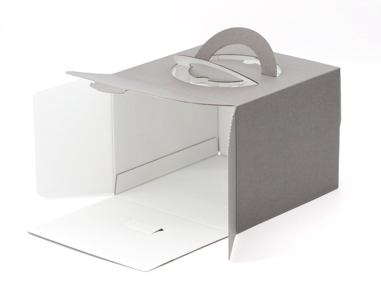 ダークグレーデコ箱5号H150