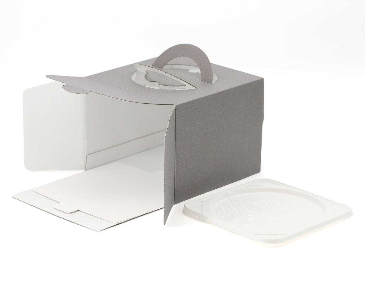 ダークグレーデコ箱5号H150