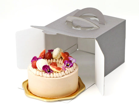 ダークグレーデコ箱5号H150