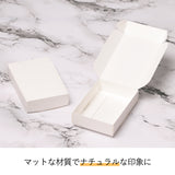 ハンドメイド ホワイトギフトボックスA W73