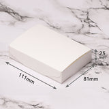 ハンドメイド ホワイトギフトボックスA カードホルダー付き