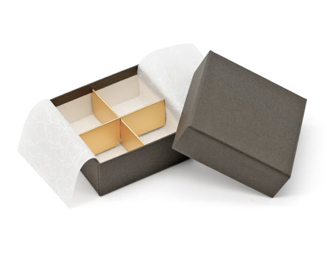 フェザーケース 1244(4仕切) ダークグレー