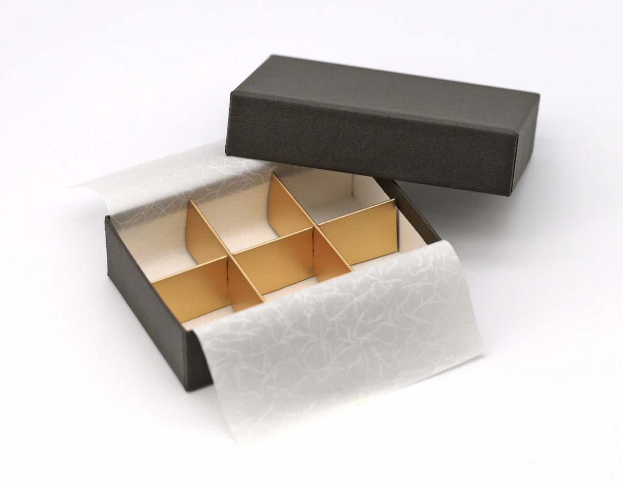 フェザーケース 1246(6仕切) ダークグレー