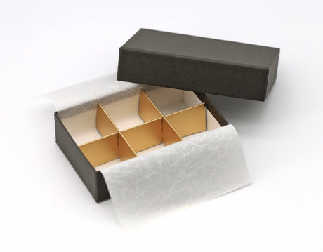 フェザーケース 1246(6仕切) ダークグレー