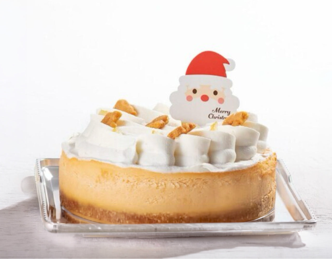 ケーキピック BIGフェイスサンタ_500枚 – ケーキ箱ならハコマルシェ