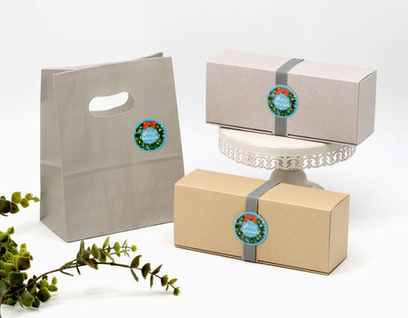 クリスマスシール キラキラリース(10枚×20シート)_200枚