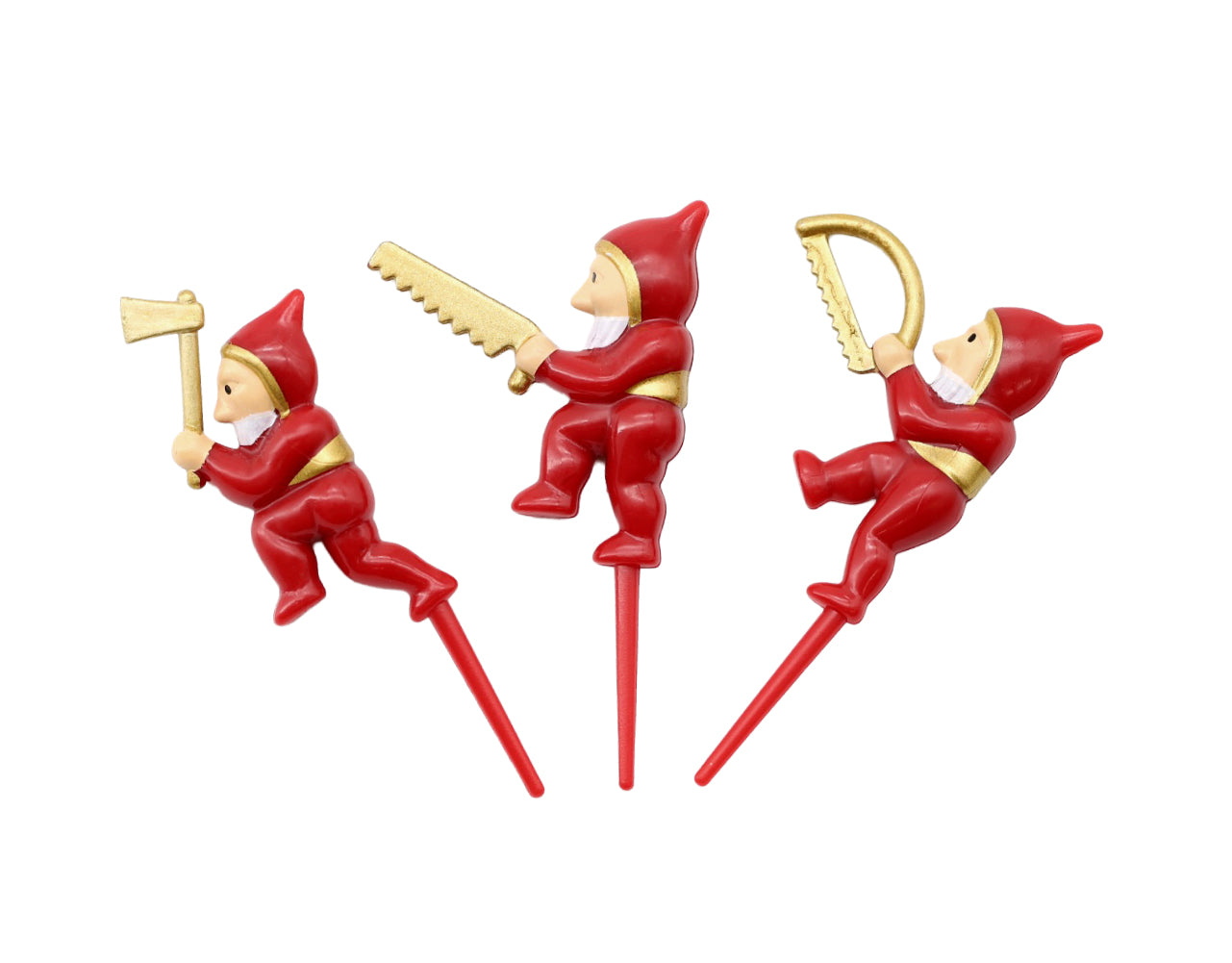 ケーキピック 森の小人3個セット(100セット) – ケーキ箱なら