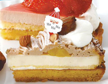 ケーキピック スマイルサンタ