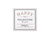 バレンタインシール ハッピー(4枚×50シート)_200枚