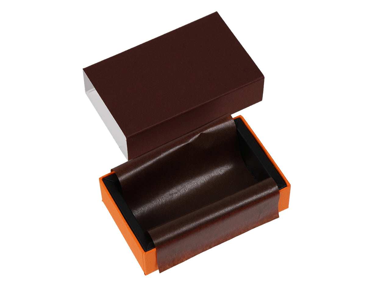 ショコラ スリーブケースS(1400) ブラウン×オレンジ